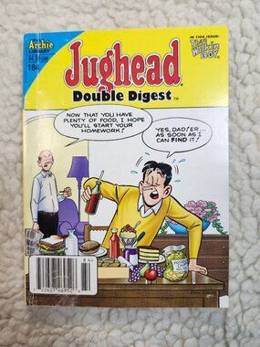 Jughead Double Digest #184 Archie Comics 2012 Comic Digest Book Pre-owned Good